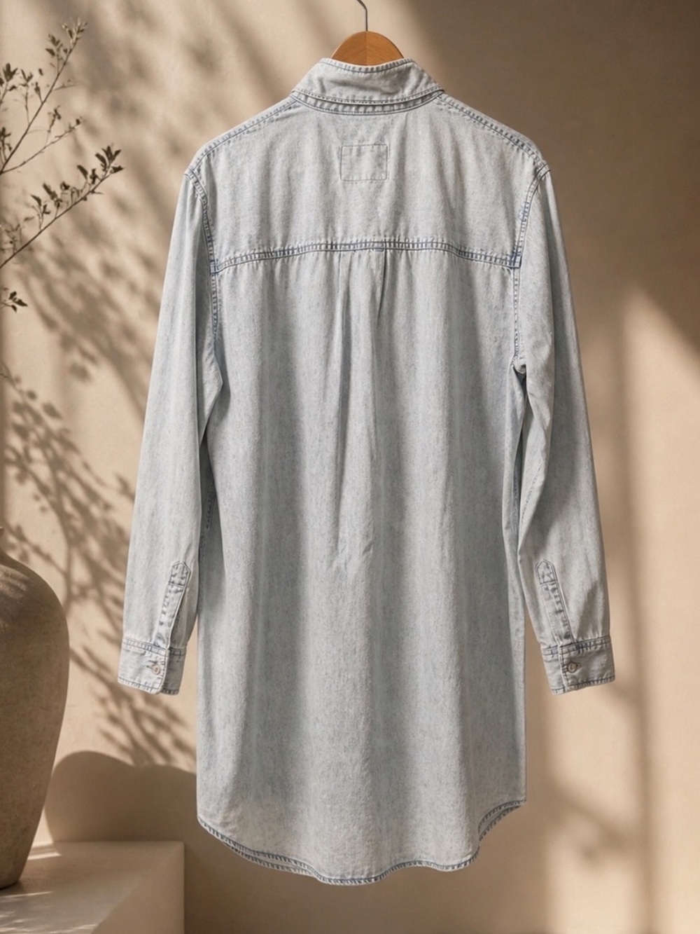 Rails Valerie dress in light acid wash, size XXL - Picture 5 of 11